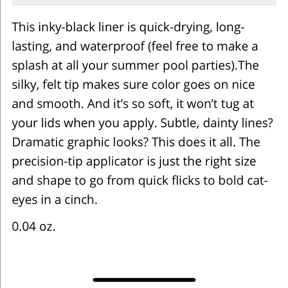 JontéBlu 24hr Lasting Liquid Liner - Picture 2 of 6